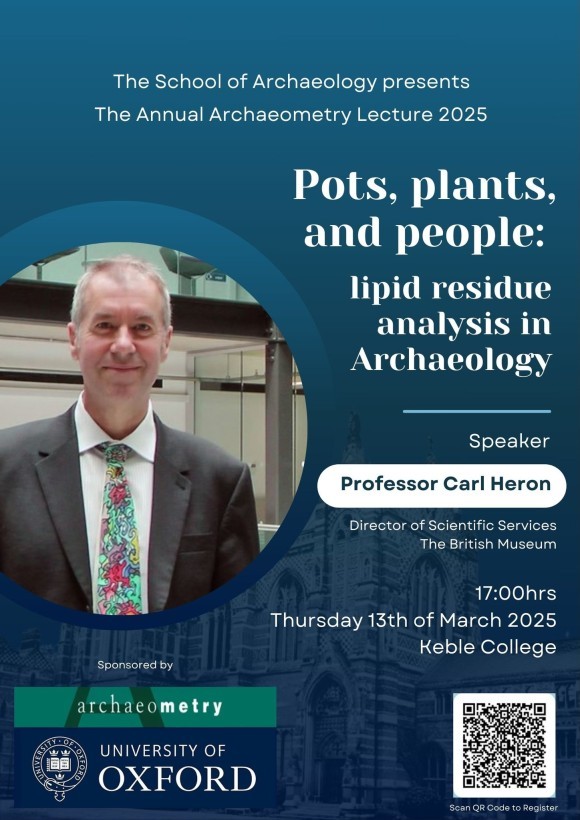 archaeometry talk poster
