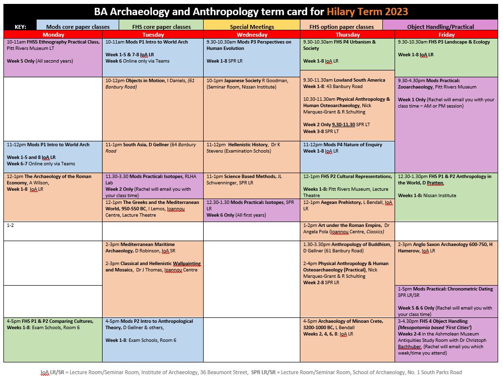 ht 23 timetable