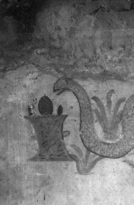 Lararium wall painting lararium wall painting