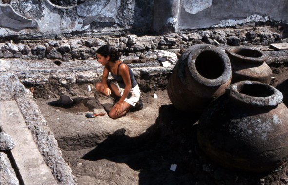 undergraduate excavating