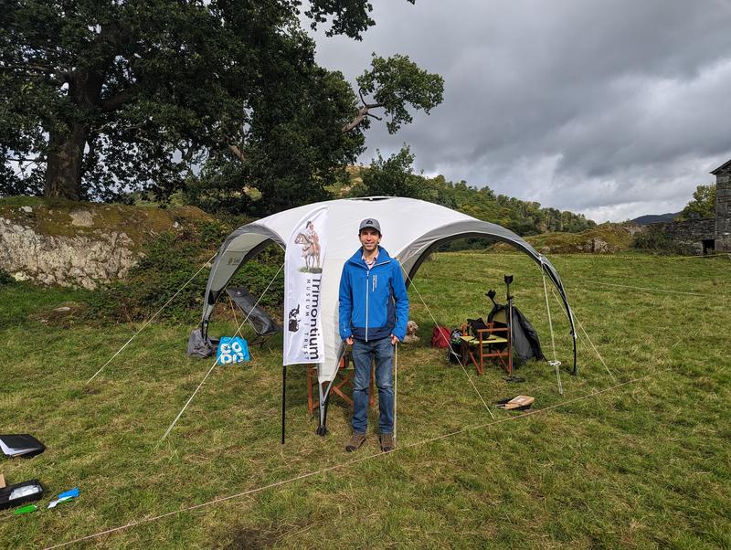 Photo of Manuel on site at Ambleside in the Lake District 