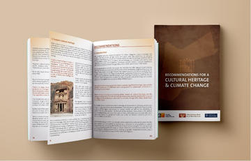 Photo of the policy document front page and also inner pages