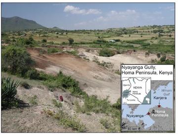 Nyayanga site in July 2014 prior to excavation