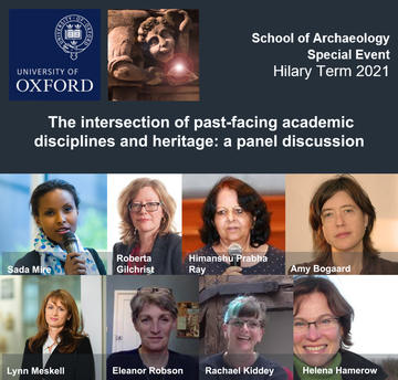 Panel image for twitter Poster of the event with profile shots of each of the panelists