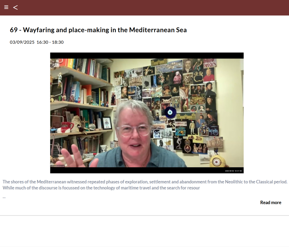 screenshot of Linda