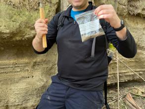 first sample collected